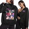 K-Pop Anime Muster Hoodies Damen Reißverschluss Jacke Herbst Winter Täglich Lässig Kapuzenmantel Dämonenjäger Bedrucktes Sweatshirt