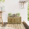 VidaXL Jardinière 60x31x31 cm bois de pin imprégné 837447