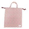 [erkaneko] (Layla Bag Store) Gym Clothes Bag with Handles, Strawberry Design, Strawberry Design with Handles