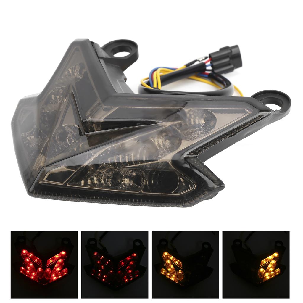Motocyklové LED zadní světlo integrovaný zadní blatník vhodné pro KAWASAKI KCWDZ800 ZX6R 1315(Tawny )