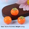 10pcs Mango Pear Miniature Food Toy Resin Home Decoration Item Cute 3D Fruit Model  Dollhouse Craft