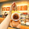 Cute Plush Capybara Keychain Pendant Ornament Wholesale Backpack Car Key Ring Doll