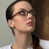 Women Retro Glasses Lightweight Frame Fashionable Accessories for Daily and Formal Occasions Stylish Eyewear
