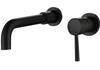 Concealed Wall-Mounted Fine Copper Basin Faucet for Hot/Cold Water