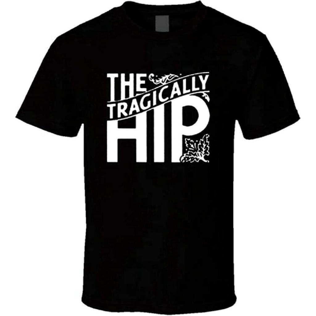 FKSW CN T Shirt Adult The Tragically Hip Short Sleeve Funny Retirement Mens Tee Gifts