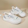 White Shoes Fashionable Autumn New Platform Height Increasing Breathable Casual Shoes for Students
