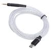 Flexible USB C to 2.5mm Headphone Cable for M30X M40X M50X for HD598 599 HD558 Wired Headphones