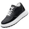Lace-Up Men Elevator Walking Shoes All-match Increase Male Sneakers Genuine Leather Men Casual Shoes High Quality Men's Footwear