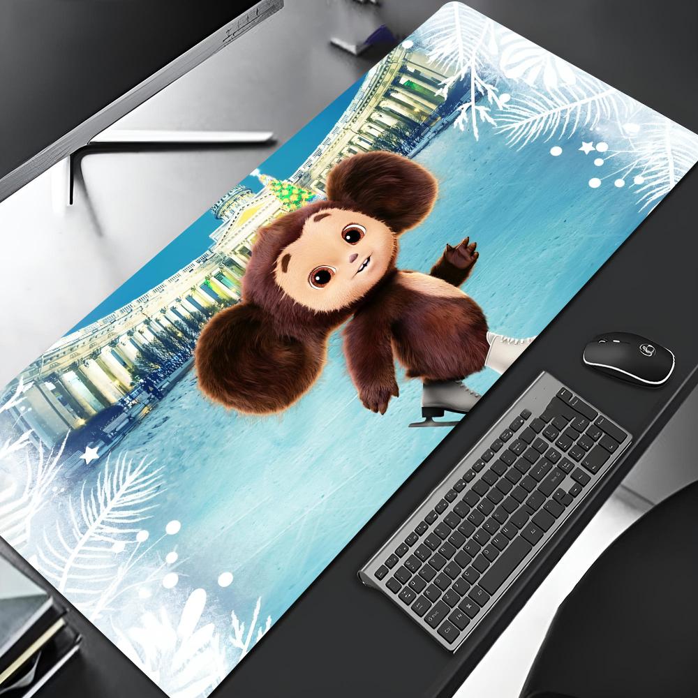 Anime Cute CCheburashka Mouse Pad Cartoon Lockedge Large Gaming Pad Computer Gamer Keyboard Mat Desk Mousepad PC Desk Pad