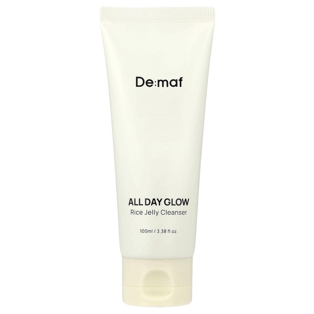 De:maf, All Day Glow, Rice Jelly Cleanser, 100ml (3.38 Fl Oz)