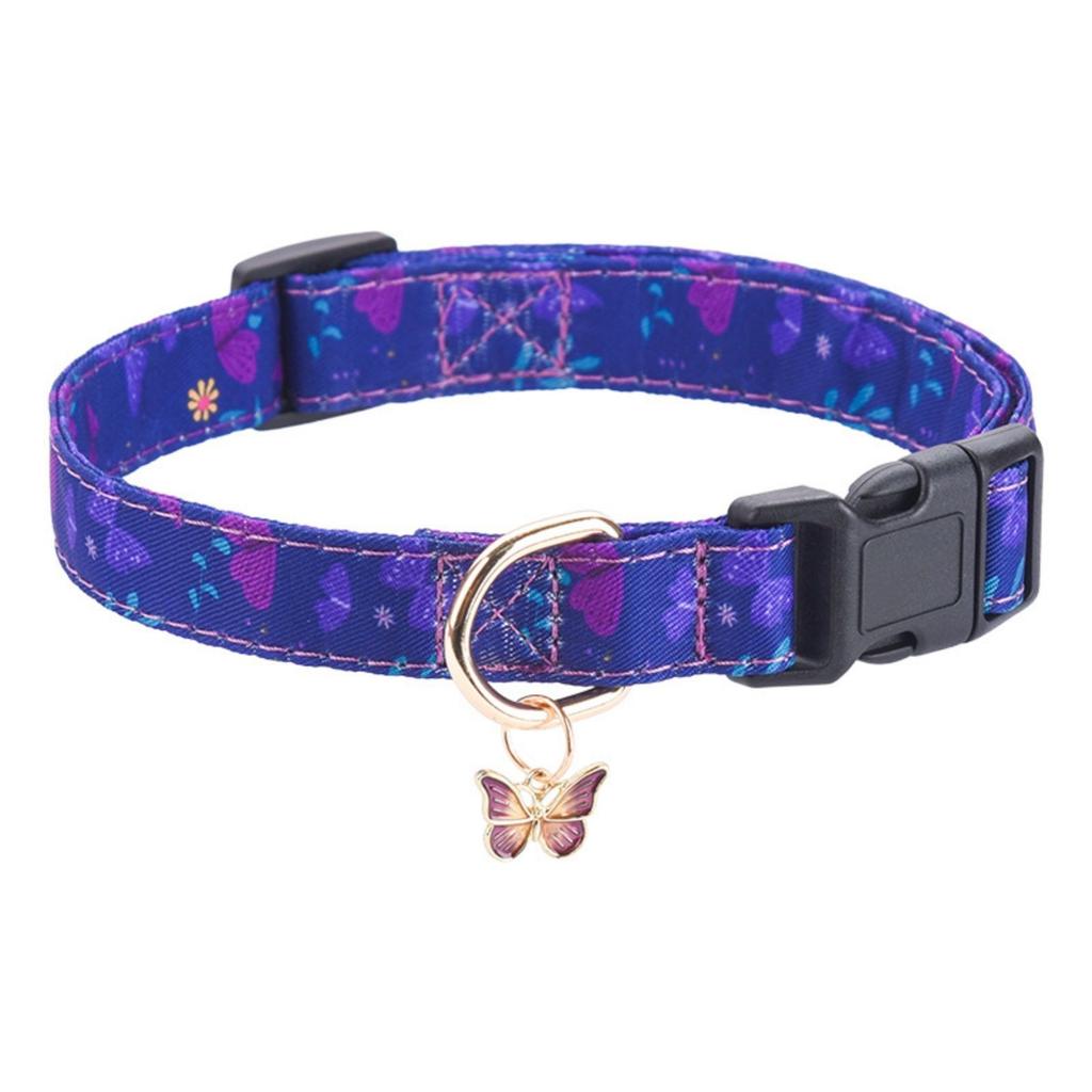 Cute Cotton Dog Collar For Small Medium Large Dogs Special Soft Adjustable Strawberry Puppy Collars For Girl Female Dogs Pet Collar