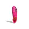 Adidas X Ghosted .1 Round Toe Lace-Up AG (Rubber Short Studs) Non-Slip Balance Soccer Shoes Men Soccer Shoes Magenta FW6976