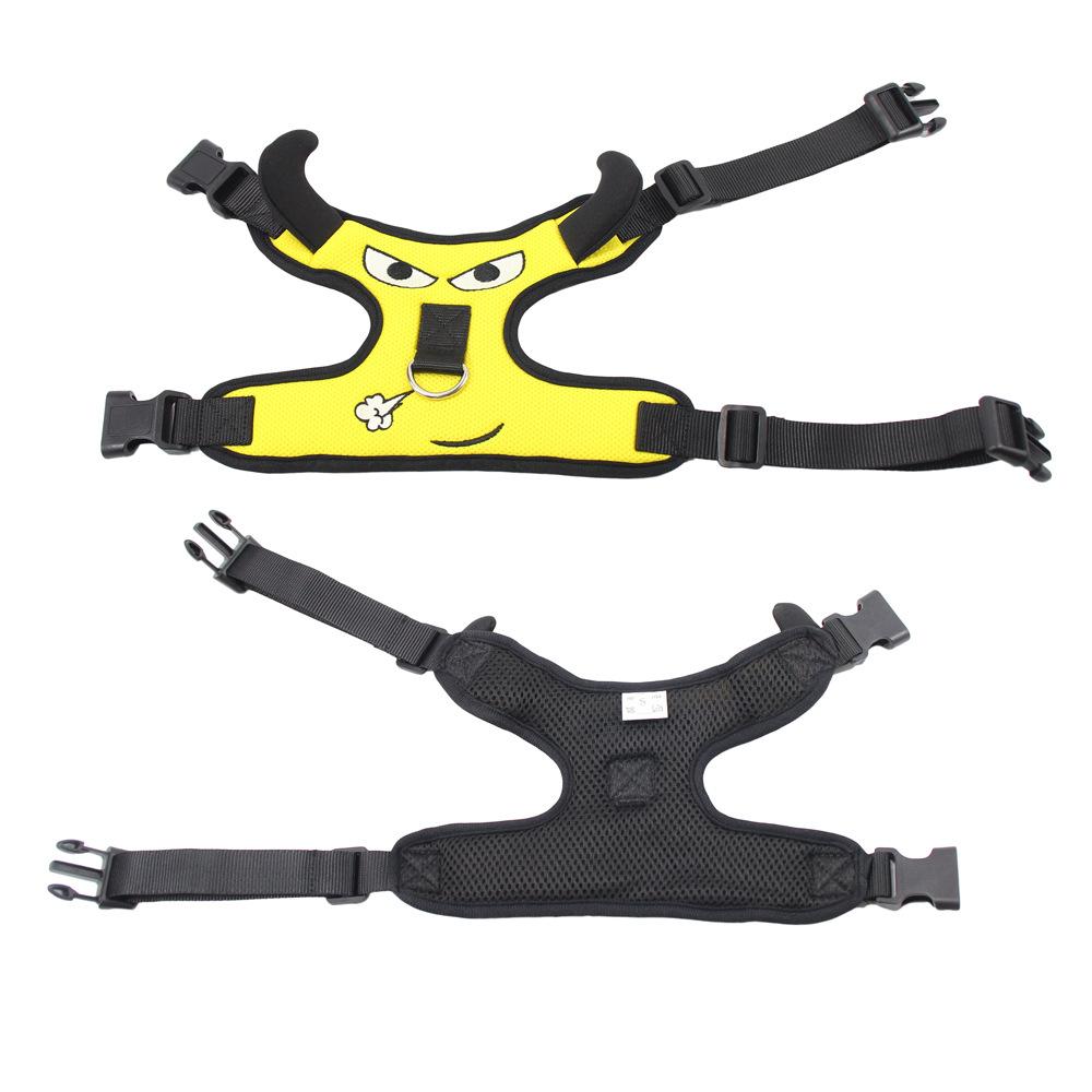 Corgi Dog Chest Back Small Dog Adjustable Anti-Break Free Strap Nylon Pet Leather Set