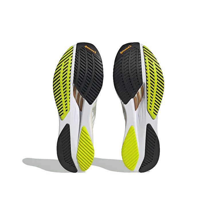 Adidas Adizero Boston 11 Comfortable Fabric Synthetic Leather Low-Top Running Shoes Unisex Running Shoes Beige ID4443