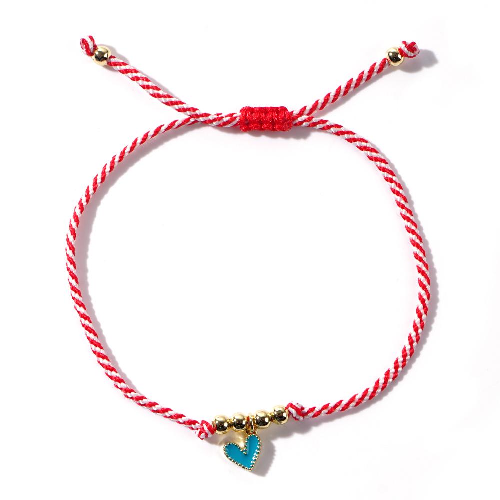 

One couple bracelet jewelry handmade woven rope multi-colored love adjustable bracelet attracts wealth abundance and prosperity One piece/js-b23112202a