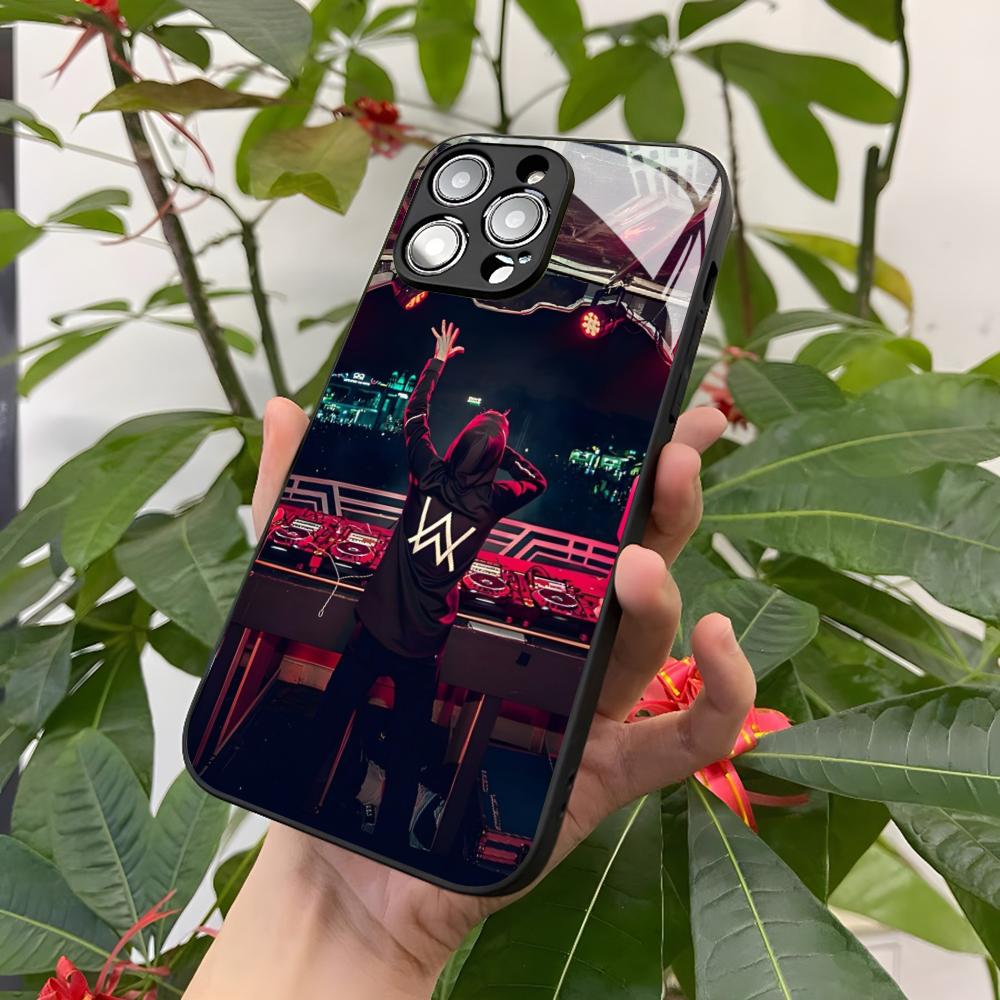 Alan Walker DJ Faded Phone Case for Iphone 15 14 12 11 13 Pro Max Mini 8 X Xr Xs 7 Puls glass