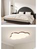 Cream Style Modern Minimalist Full Spectrum Ceiling Light for Eye-Protection In Children's Room and Master Bedroom