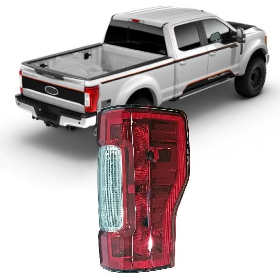 

PartsFlow Right Tail Light Passenger Side Compatible with 2017 2018 2019 Ford F250 F-350 SuperDuty w/o Blind Spot & LED HC3Z13404D Right Side
