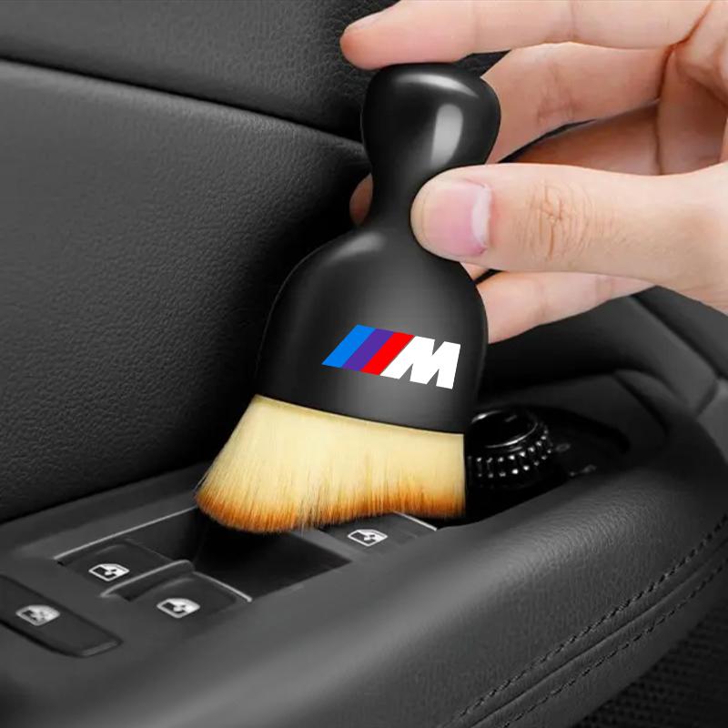 1/2pcs Car Crevice Dust Removal Artifact Brush Cleaning Brush Too For BMW M E34 E36 E60 E90 E46 E39 E70 F10 F20 F30 X5 X6 X1 M3 M5 M6 E71 F01 F02 F87