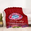 Bayern Munich Blanket Ultra-Soft Suitable for Office Seaside Chair for All Occasions Digital Print Ideal Gift for Friends Family Couples Picnic