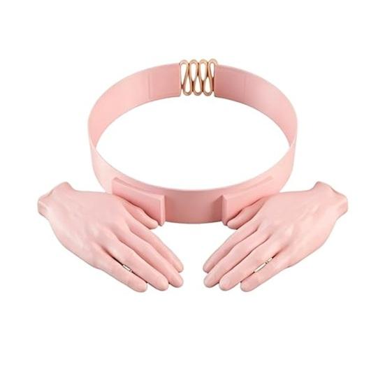 Sonnenhut Ultraleicht Verstellbare Passform Handflächenförmiger Sommerhut Freihändiger Sonnenschutz Stirnband Outdoor Sonnenschutz