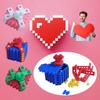 3D-gedruckte Geschenkbox zum Valentinstag. Nervige Herzbox. Ein Geschenk, das die Liebe in ein lustiges und herausforderndes Abenteuer verwandelt.