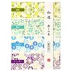 Kameyama Wayu Assorted Healing Incense 1 Set Incense Sticks with Incense Holder (Green Tea/Gardenia/Soap/Lavender)