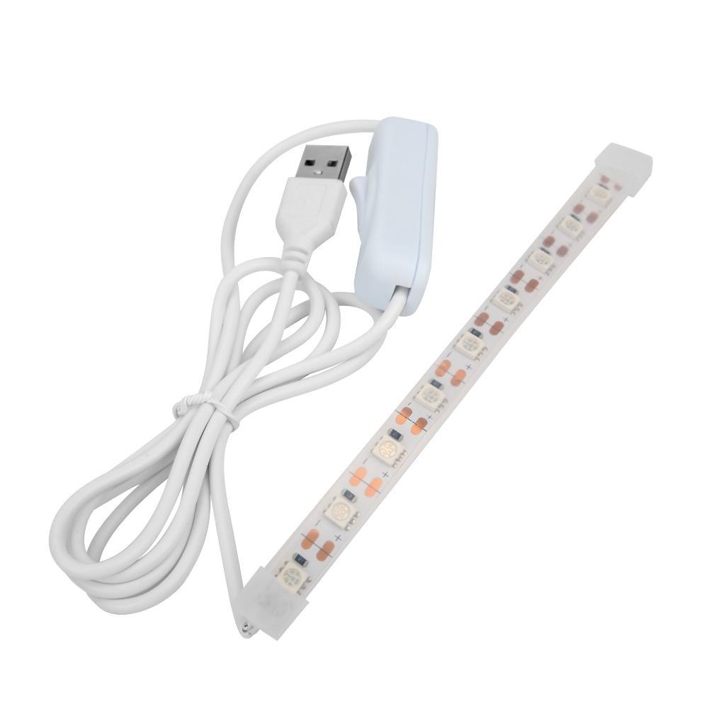 LED Světlo pro detekci úniku Nástroj pro opravu Červené osvětlení pro Saxofon Flétnu Dechový nástroj Detekce USB