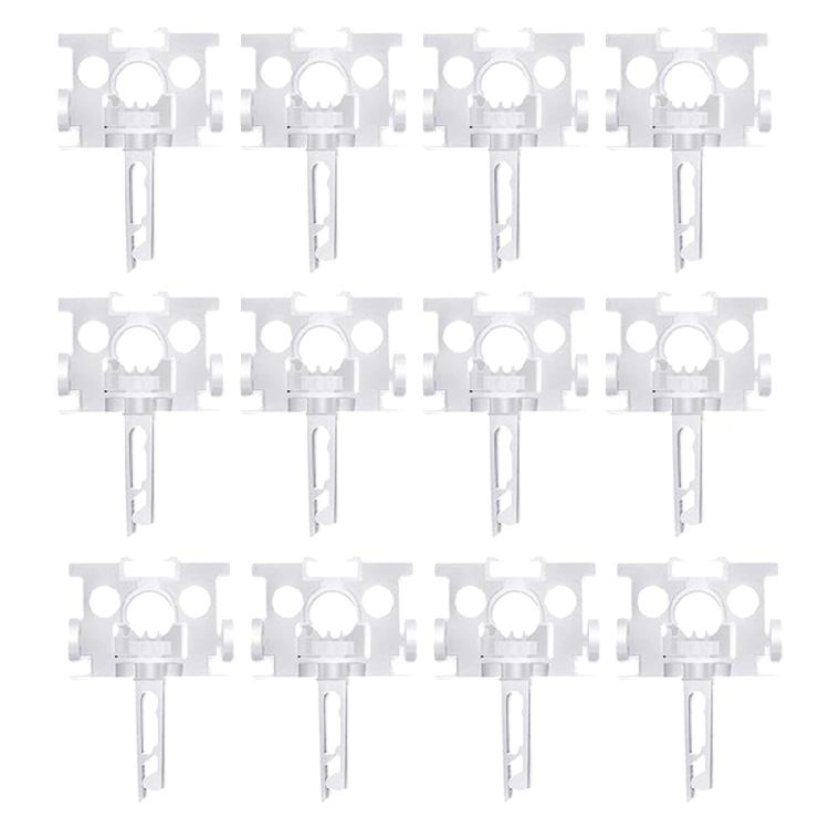 12/60Pcs Window Vertical Blind Replacement Repair Carriers Kits Curtain Repair Accessories for Living Room and Bedroom