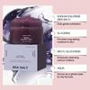 Perfume Body Scrub Hydrating Smoothing Skin Natural Exfoliating Salt Rose Coral Amber Vanilla Scent Moisturizing Cleansing Skin