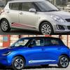 2PCS Car Door Side Stripes Stickers For Suzuki Swift Sport Styling Vinyl Decals Auto Body Tuning Decoration Stickers Accessories