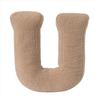 Plush Abc Alphabet Pillow For Children With Sheep Wool Fabric And Soft Support