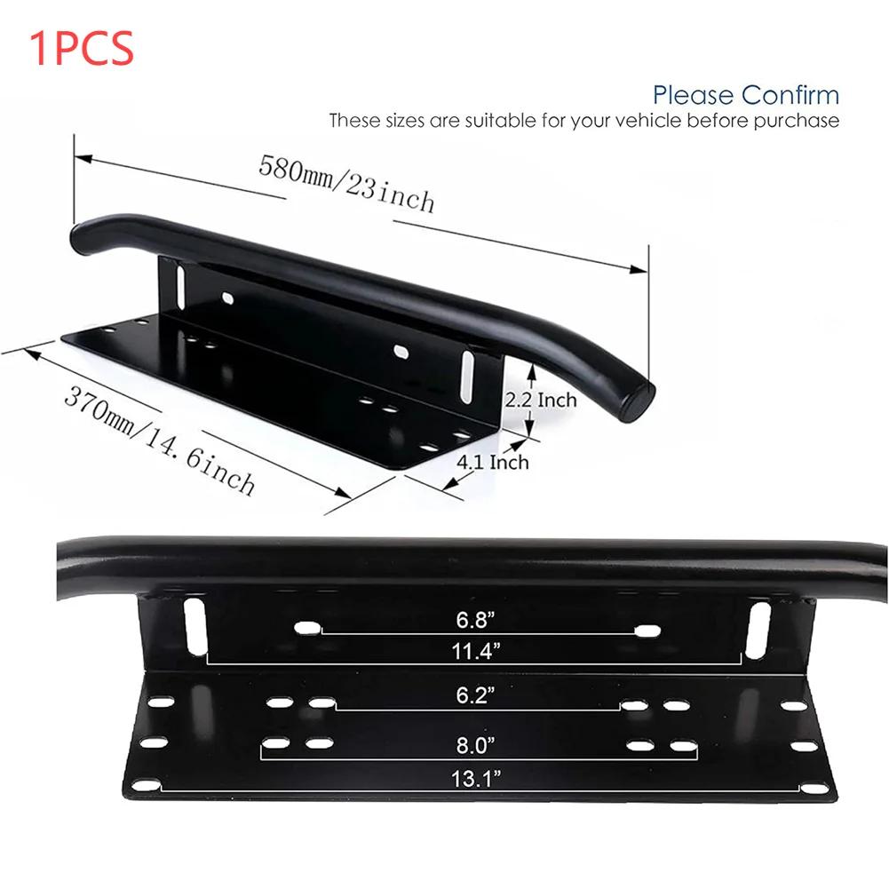 Universal Vehicle Licence Plate Frame Car Exterior Front Bumper Support Bracket Corrosion Resistance Licence Plate Holder