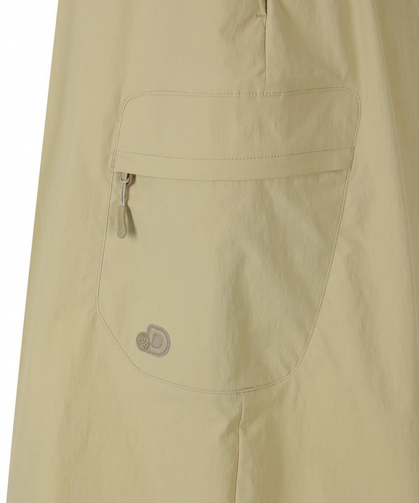 DISCOVERY EXPEDITION Freshvent Women'S Bermuda Cargo Skirt (L/Beige)