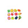 12pcs Set Of Premium Wooden Cartoon Animal Fridge Magnets For Educational Fun
