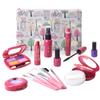 Children'S Makeup Simulation Set Girls Silicone Lipstick Play House Toys Girls Birthday Gifts 6-10 Years Old