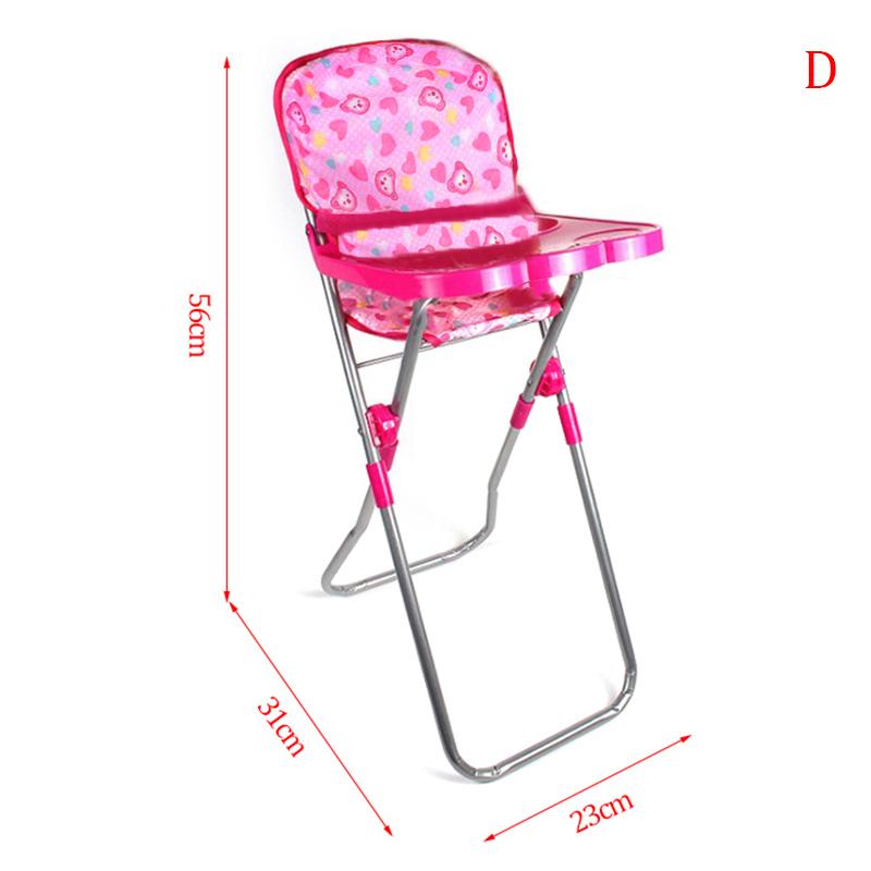 Doll House Accessories Rocking Chairs Swing Bed Dining Chair Baby Play House