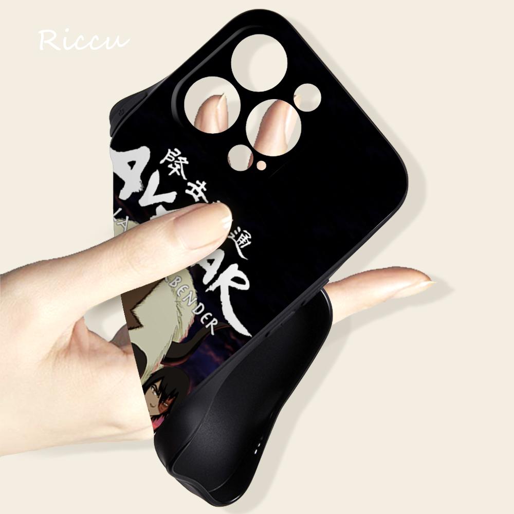 Anime Avatar the Last Airbender Singer Phone Case 14 11 12 Pro 8 7 14 Plus SE 2020 X Pro 14 MAX 13 MINI XR XS Soft Phone Covers