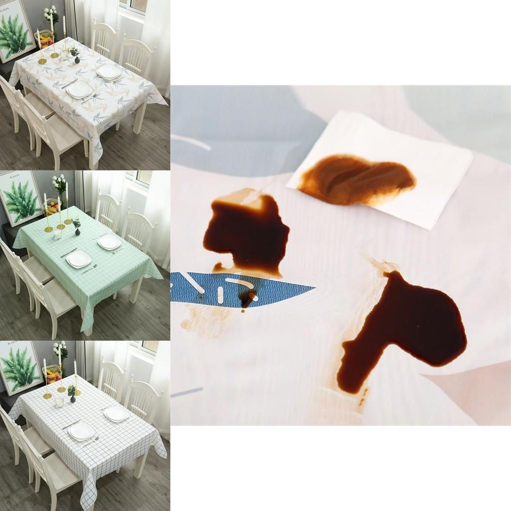 Plaid Peva Tablecloth Waterproof And Oil-proof For Home Dining**