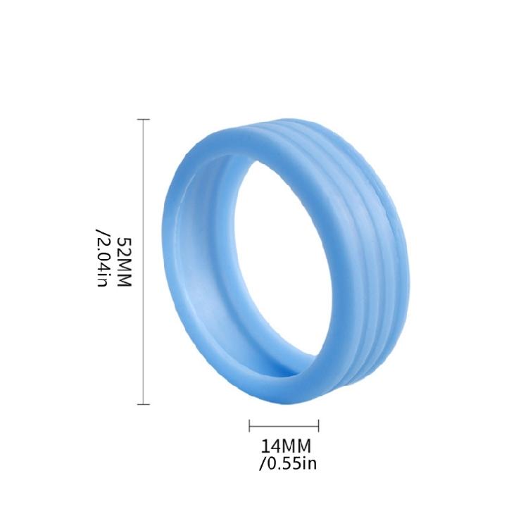 Geräuschreduzierende Gepäckradschützer Flexible Gummiabdeckungen Silikonradabdeckungen Set 8 Stück für Doppelrad-Koffer