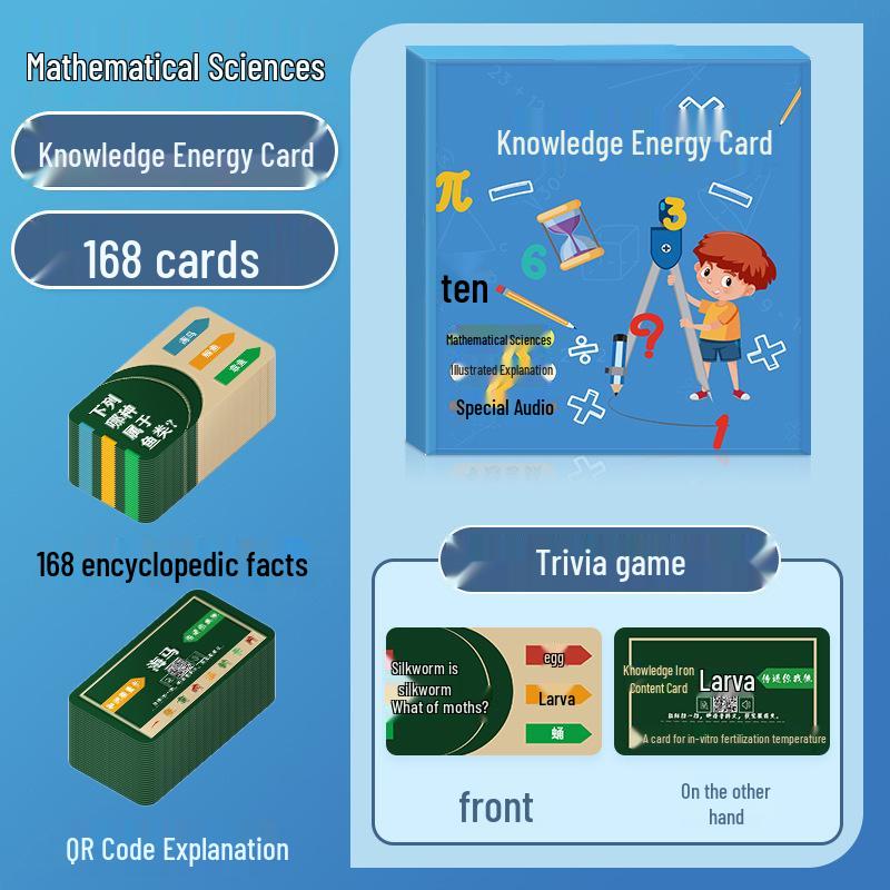 Primary School Knowledge Cards: Fun Idiom Solitaire & Educational Q&A for Kids