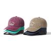 Los Angeles Slogan Baseball Cap Vintage Embroidery Solid Color Washed Distressed Hats Lightweight Adjustable  Women Hat