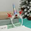 Weihnachts-Haarband Cosplay-Kostüm Kopfschmuck Party Bühnenauftritte Stirnband Feiertags-Kopfschmuck Verkleidung Haaraccessoire