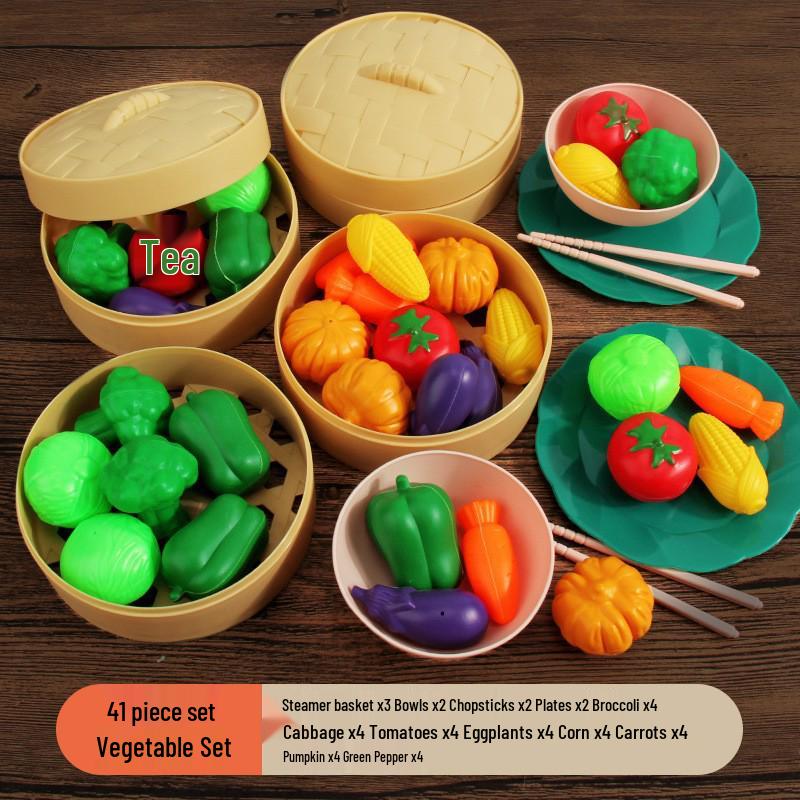 Kids Role-Playing Kitchen Set: Mini Food Steamer & Cooking Toys