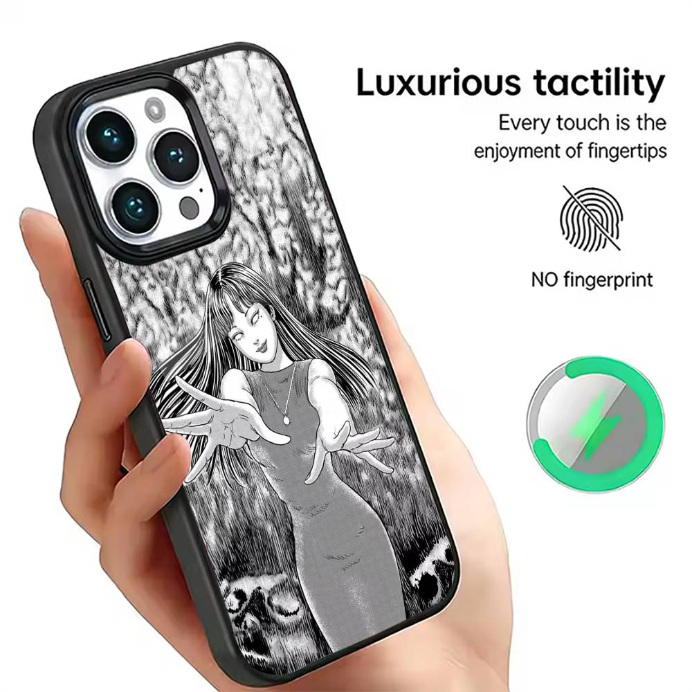 

Tomie Kawakami Phone Case For iPhone17,16,15,14,13,12,11 Plus,Pro Magnetic with Magsafe Wireless Charging iPhone15PRO
