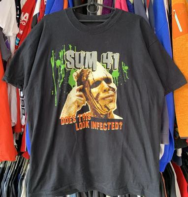 Vintage Sum 41 Does This Look Infected T-shirt S To 5XL NE109 Unisex T-Shirt
