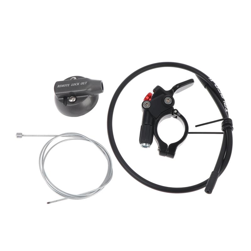 1Set Bike Bicycle Remote Fork Lockout Switch Lever For Mountain Bike Bicycle Front Fork Remote Control Wire Control Lock Switch