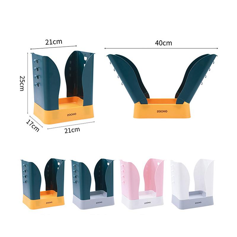 Verstellbarer Mülleimer Großes Fassungsvermögen Erweiterbarer Mülleimer Müllbeutelhalter Haushaltsmülleimer Für Badezimmer Schlafzimmer