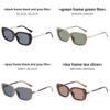 Small Fragrance Celebrity Style Pearl Leg Sunscreen Sunglasses For Fashion Girls
