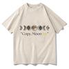 Copy Moon Joy Tshirt Funny Unisex Fashion TShirt Cotton Graphic Tees Casual Short Sleeve Aesthetic Printed Graphic Tees Clothes